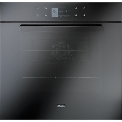 ΦΟΥΡΝΟΣ ΚΟΥΖΙΝΑΣ FRANKE Crystal Plus Black CR 913 M BK DCT TFT Μαύρο Κρύσταλλο